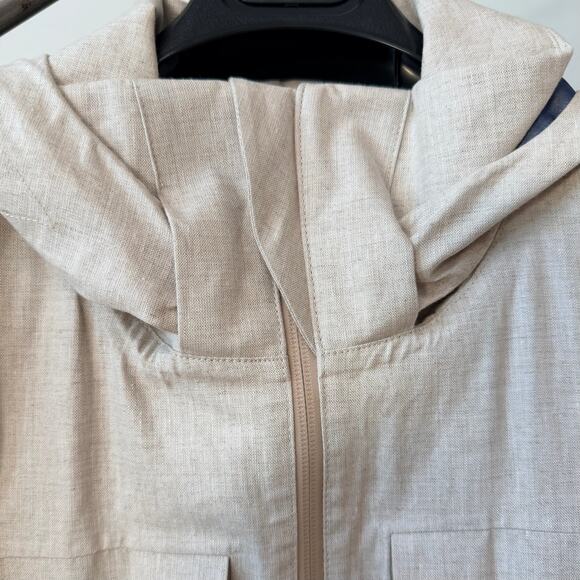 SEASE: Men's George Storm System Linen Blend Jacket - S - Picture 6 of 10